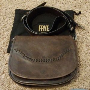 Frye Melissa Whipstitch Crossbody